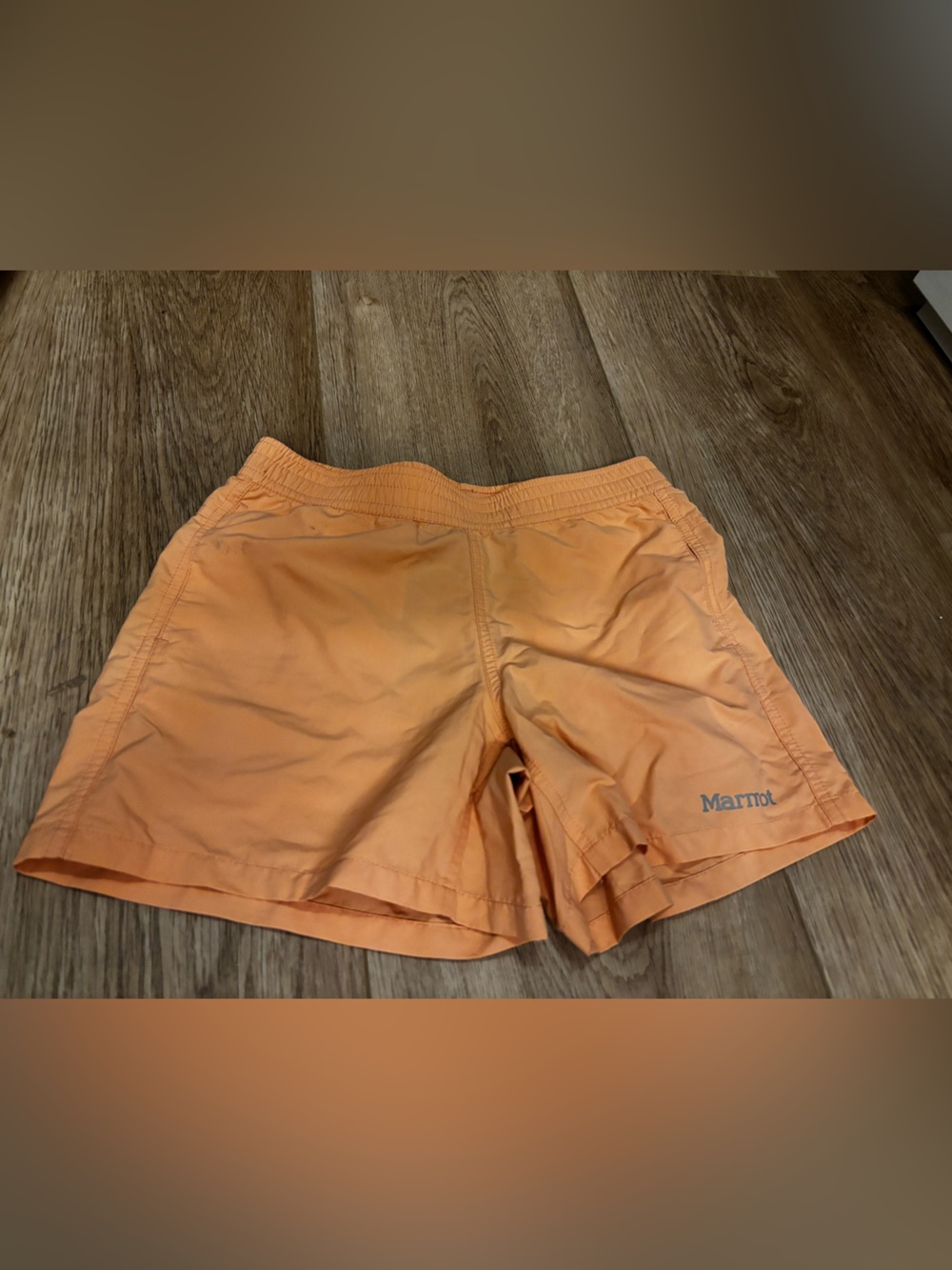 Marmot Girls shorts size medium (8) Orange Performance Shorts